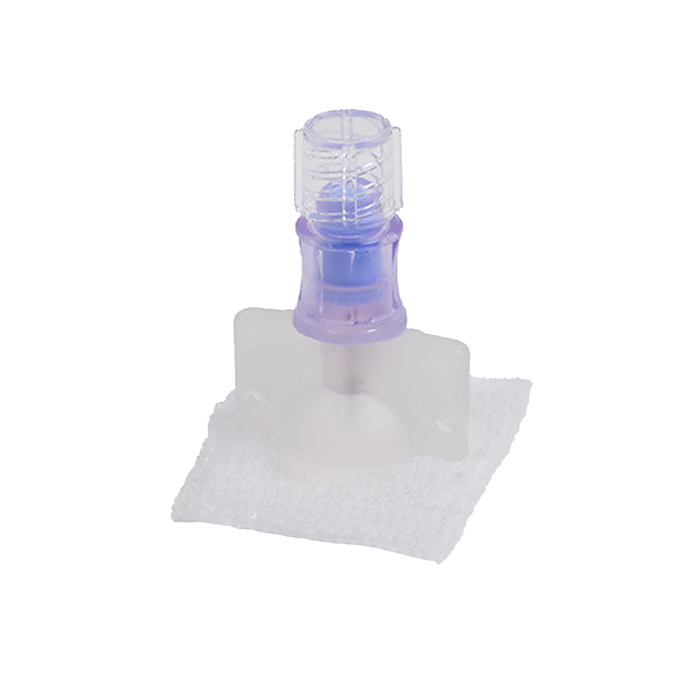Quick Connect Jacket Adapter with Luer Valve, 21G